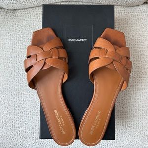 Saint Laurent Tribute Sandals